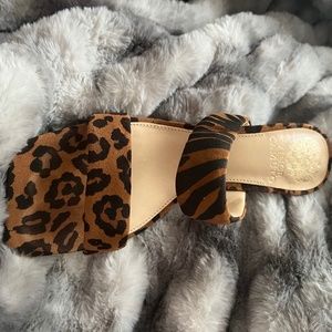 Leopard Sandals